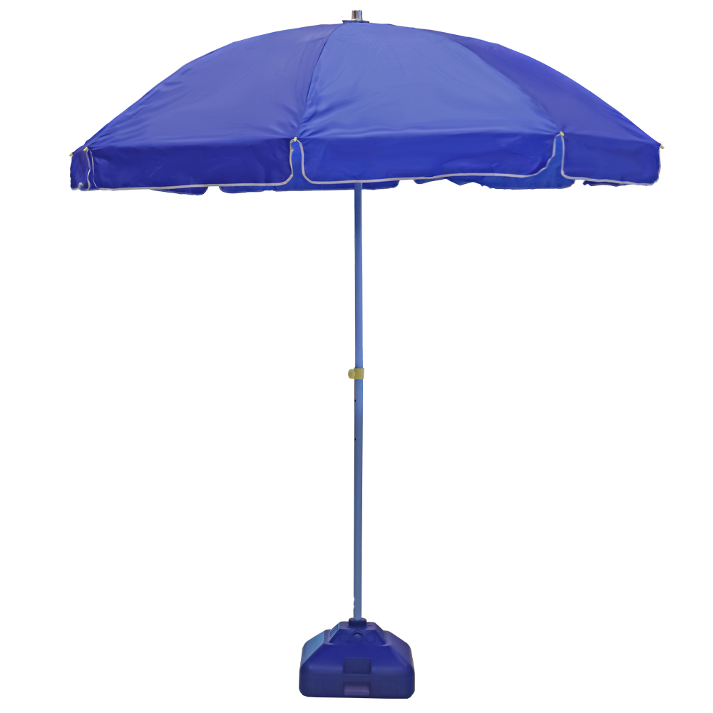beach blue umbrella